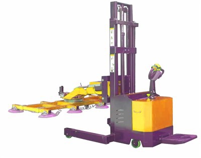 Troli Penyedut elektrik sepenuhnya